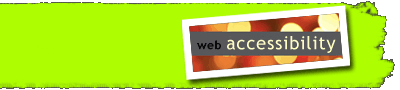 web accessibility header